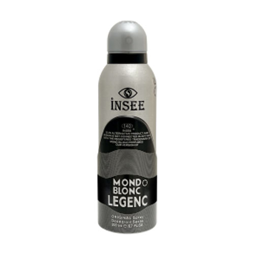 اسپری مردانه اینسی کد 140 MOND BLONC LEGENC